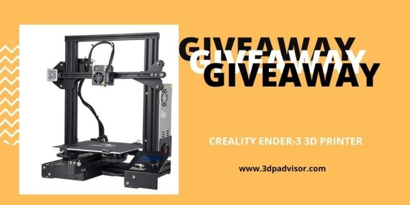 Creality Ender-3 3D Printer Giveaway