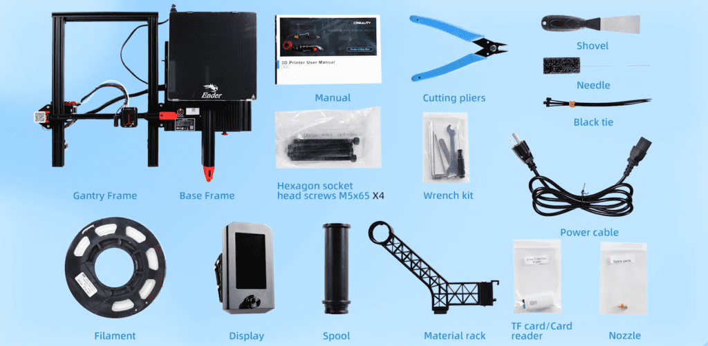Ender-3 Max Neo package list