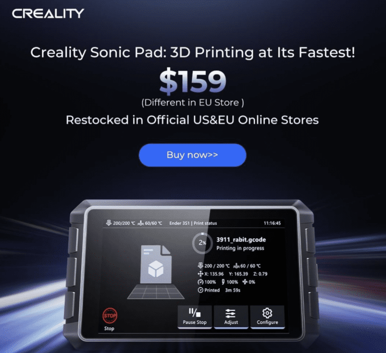 Creality Sonic Pad Compatibility Chart