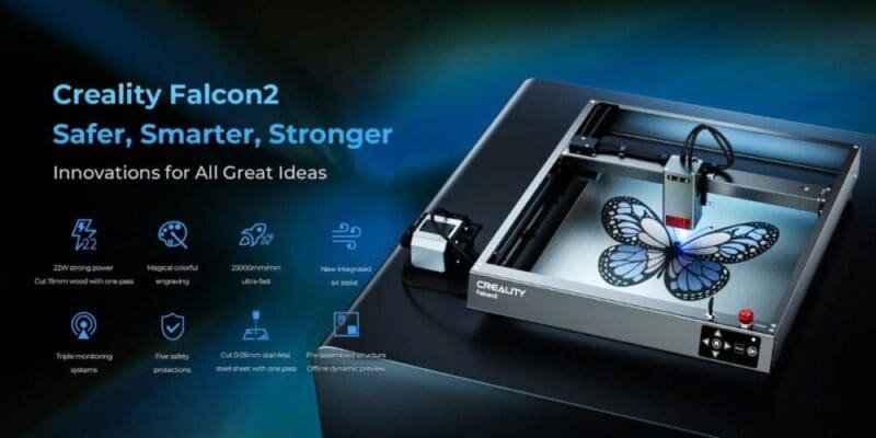 Falcon2, Creality’s Next-Gen 22W Laser Engraver, Inspires Better Creations