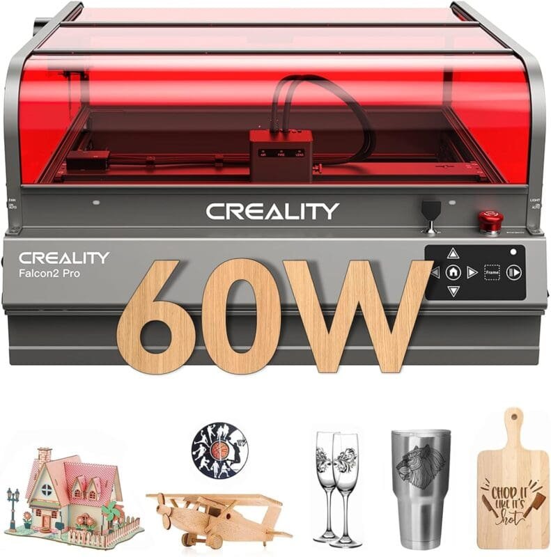 Creality Falcon2 Pro 60W Laser Engraver scaled