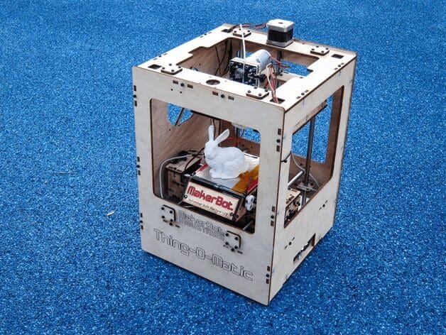 Cubic Style Legendary Thing-o-matic by MakerBot (Source: Thingiverse)   