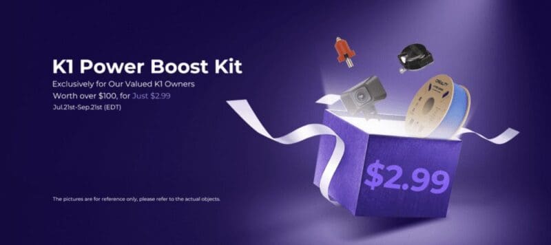 How to Apply $100 Creality K1 Boost Kit Coupon (Tested & Valid)