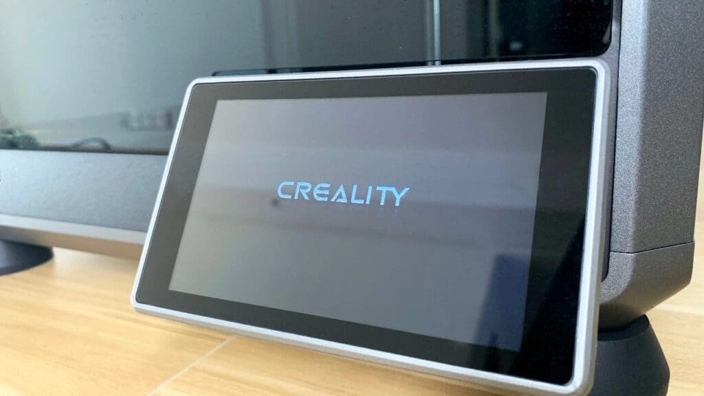 k1 max. screen