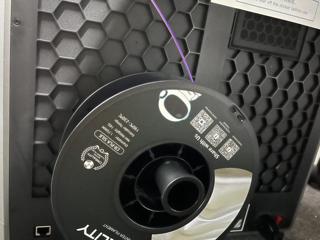 machine spool holder