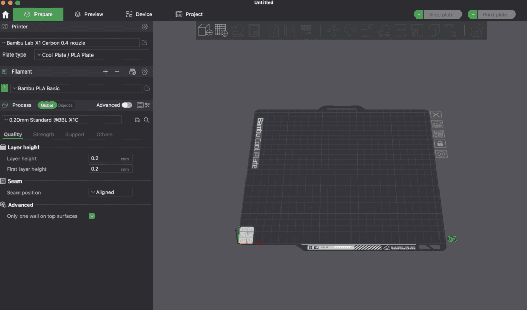 Slicing Software