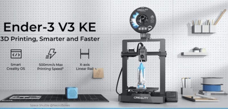 Creality Unveils the All-New Ender-3 V3 KE: Smarter and More Efficient