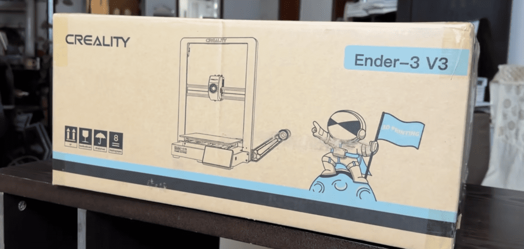 Creality Ender 3 v3 review: Worth it or not? 1 Creality Ender 3 v3 package