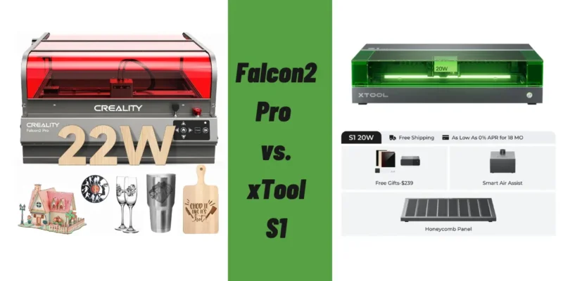 Falcon 2 Pro vs. xTool S1: Which Laser Cutter is Right for You?